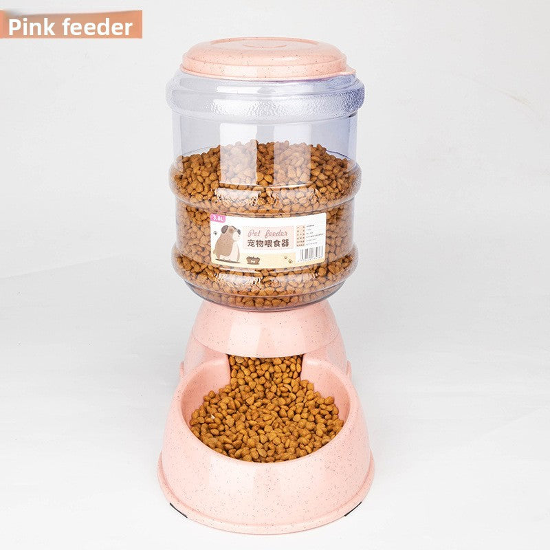 Novadrive Automatic Pet Food and Water Dispenser Station