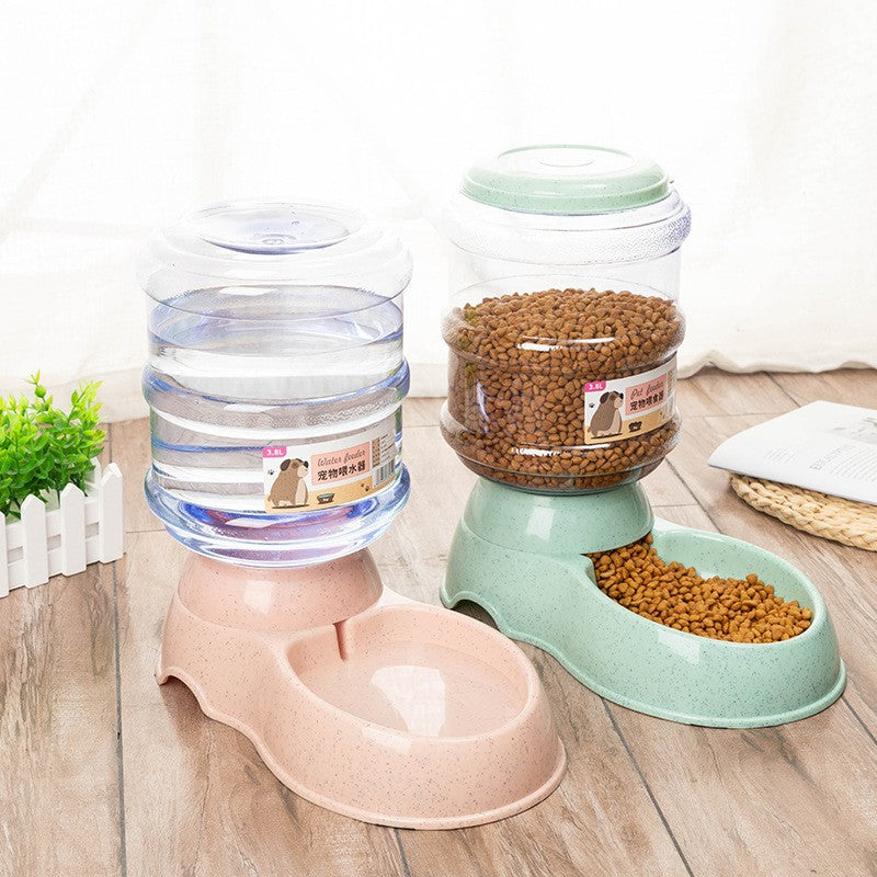 Novadrive Automatic Pet Food and Water Dispenser Station