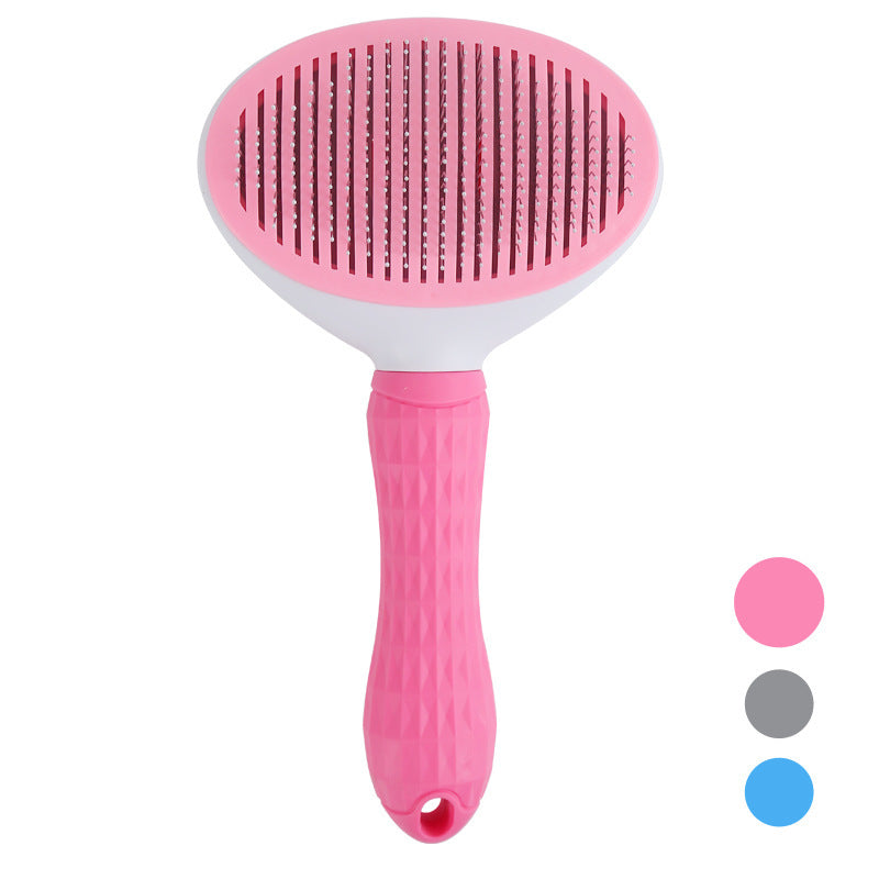 Novadrive Professional Pet Deshedding Tool - Undercoat Grooming Brush for Dog