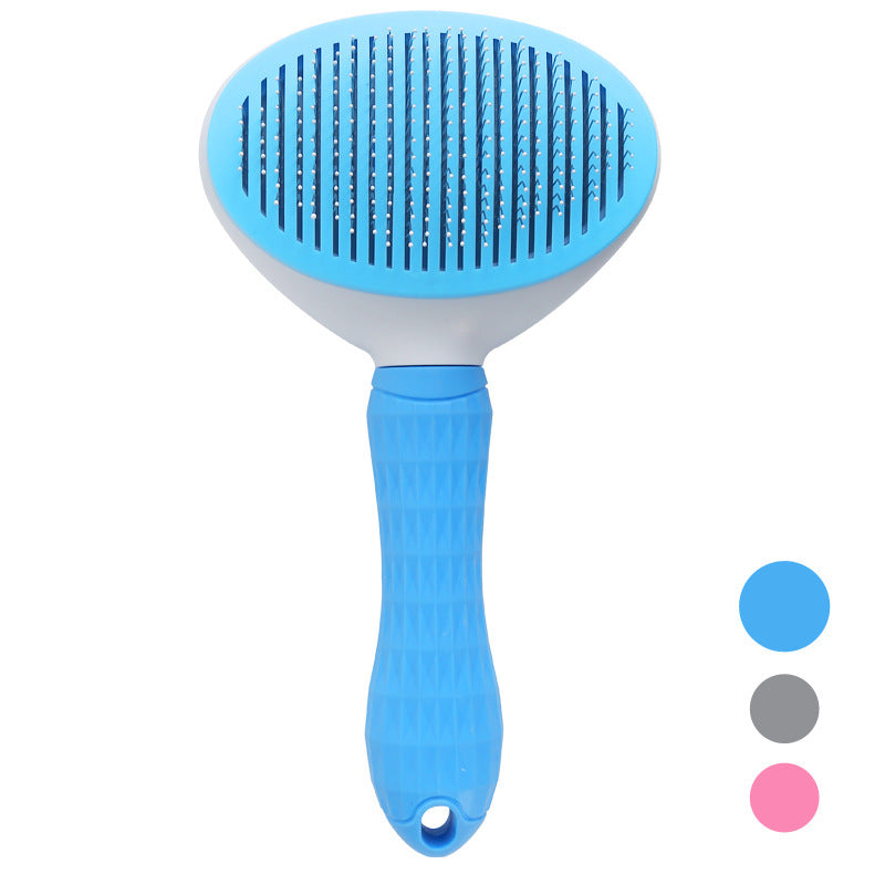 Novadrive Professional Pet Deshedding Tool - Undercoat Grooming Brush for Dog