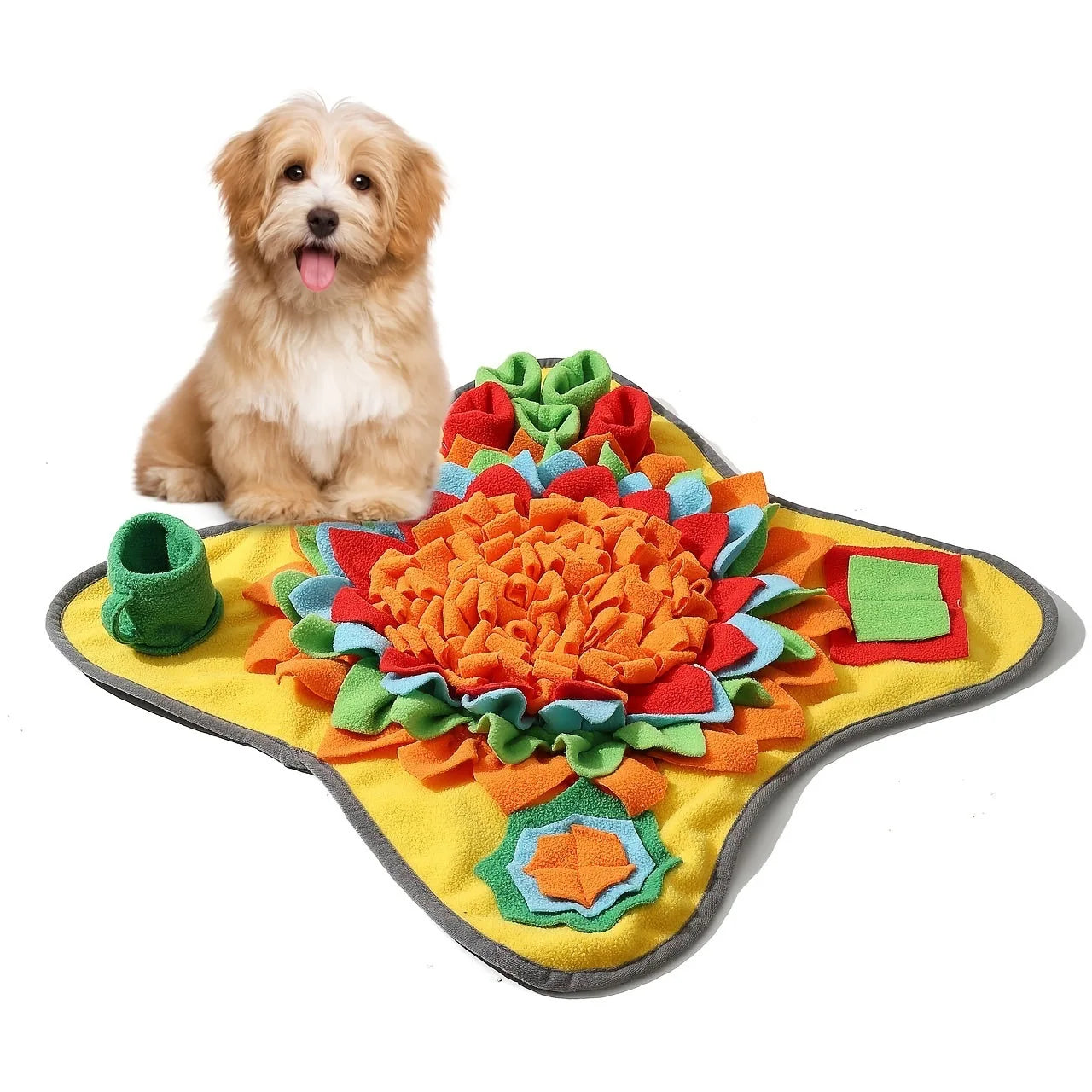 Interactive Snuffle Mat for Dogs-Keeps Your Pup Busy & Happy