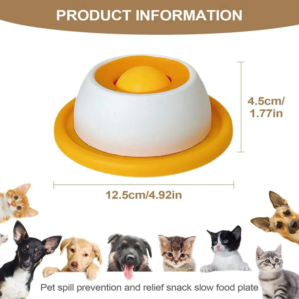 Interactive Slow Feeder Dog Puzzle Bowl
