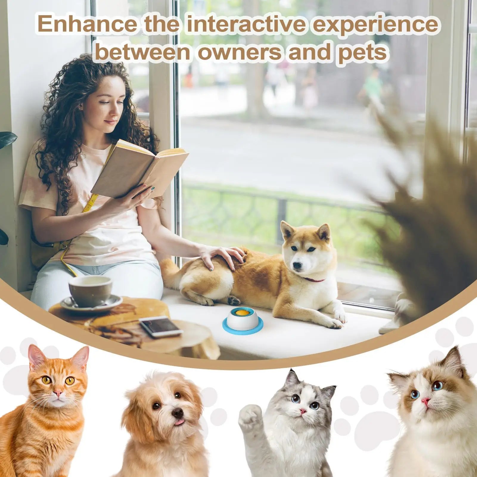 Interactive Slow Feeder Dog Puzzle Bowl