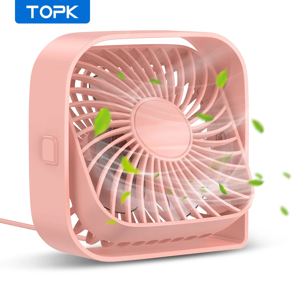No drive BreezePro:Ultra-Quiet Portable USB Desk Fan