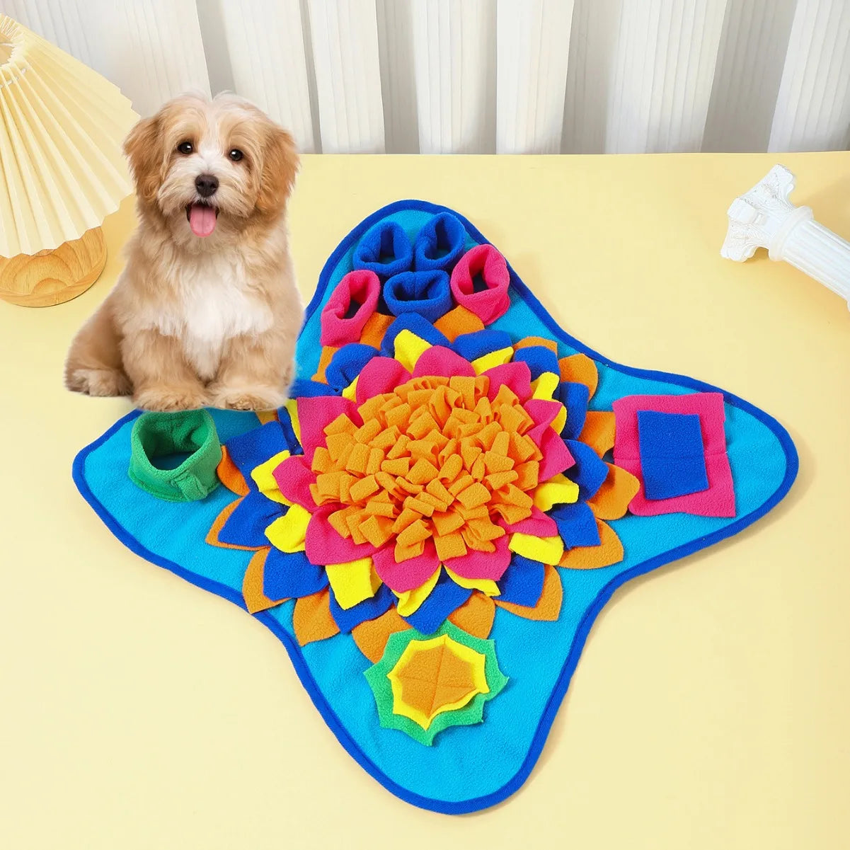 Interactive Snuffle Mat for Dogs-Keeps Your Pup Busy & Happy