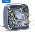 No drive BreezePro:Ultra-Quiet Portable USB Desk Fan