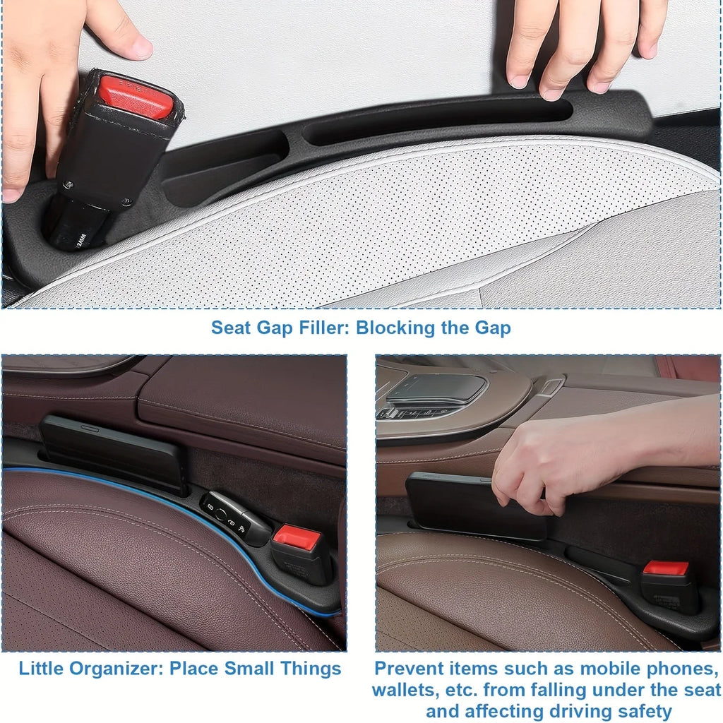 Premium Car Seat Gap Organizer & Filler (2 pack)